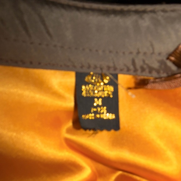 Stetson Chocolate Hat with Feather and Zigzag Band - Picture 8 of 8